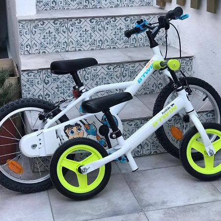 Malaga Beach House, 2 City Bikes, 2 Children'S Bikes, Wifi, Big Terrace, Bbq, Family, Childfriendly Exterior foto