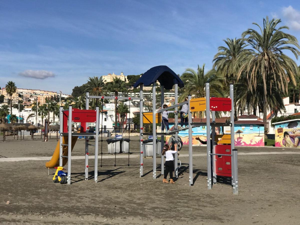 Malaga Beach House, 2 City Bikes, 2 Children'S Bikes, Wifi, Big Terrace, Bbq, Family, Childfriendly Exterior foto