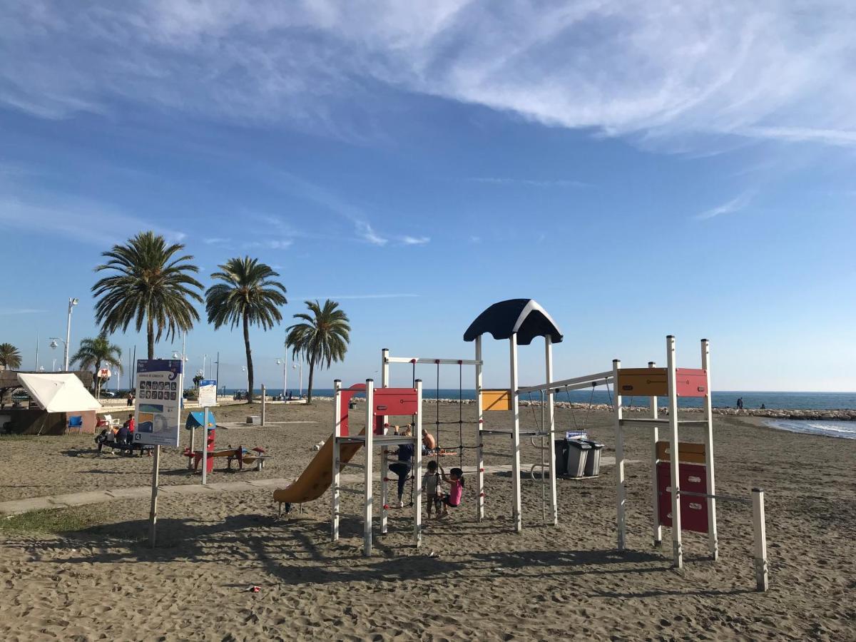 Malaga Beach House, 2 City Bikes, 2 Children'S Bikes, Wifi, Big Terrace, Bbq, Family, Childfriendly Exterior foto