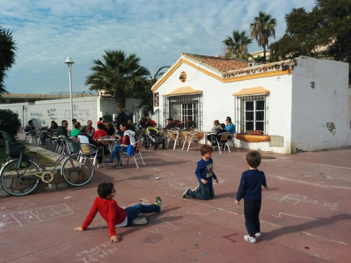 Malaga Beach House, 2 City Bikes, 2 Children'S Bikes, Wifi, Big Terrace, Bbq, Family, Childfriendly Exterior foto