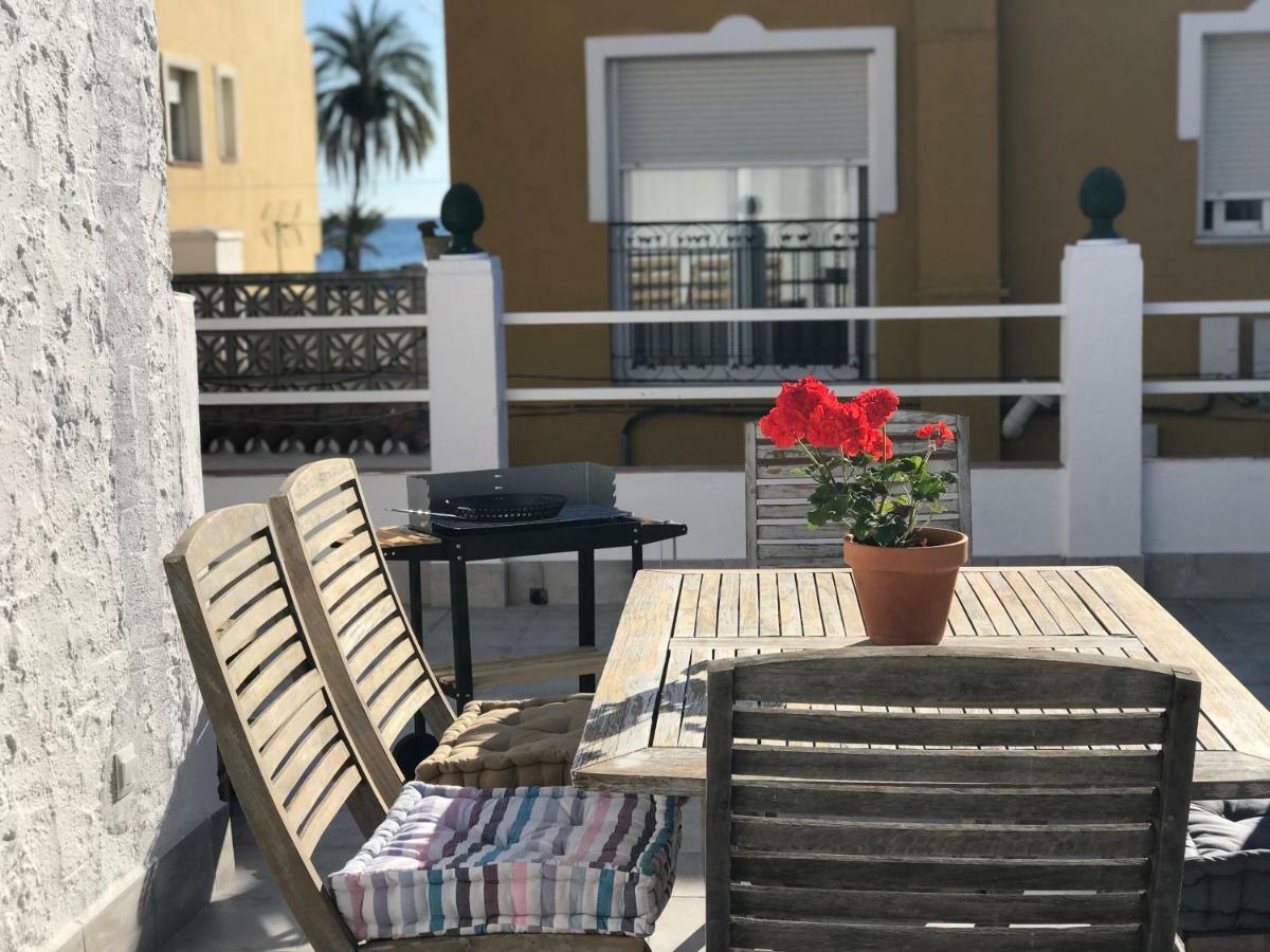 Malaga Beach House, 2 City Bikes, 2 Children'S Bikes, Wifi, Big Terrace, Bbq, Family, Childfriendly Exterior foto